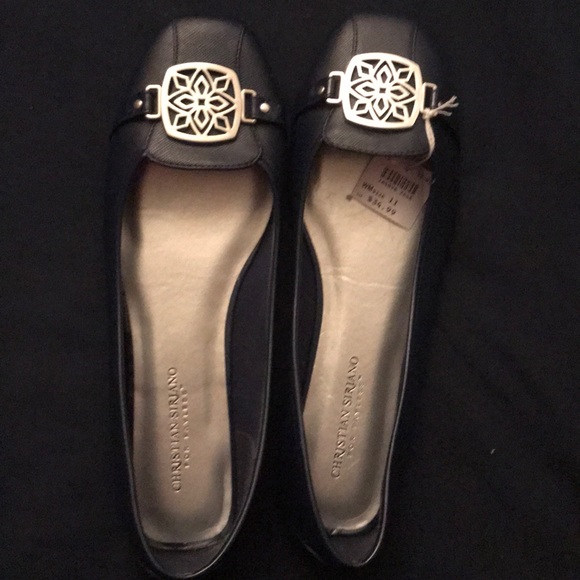 navy blue flat dress shoes